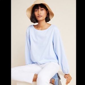 NWT Anthropologie Maeve Long Sleeve Blouse